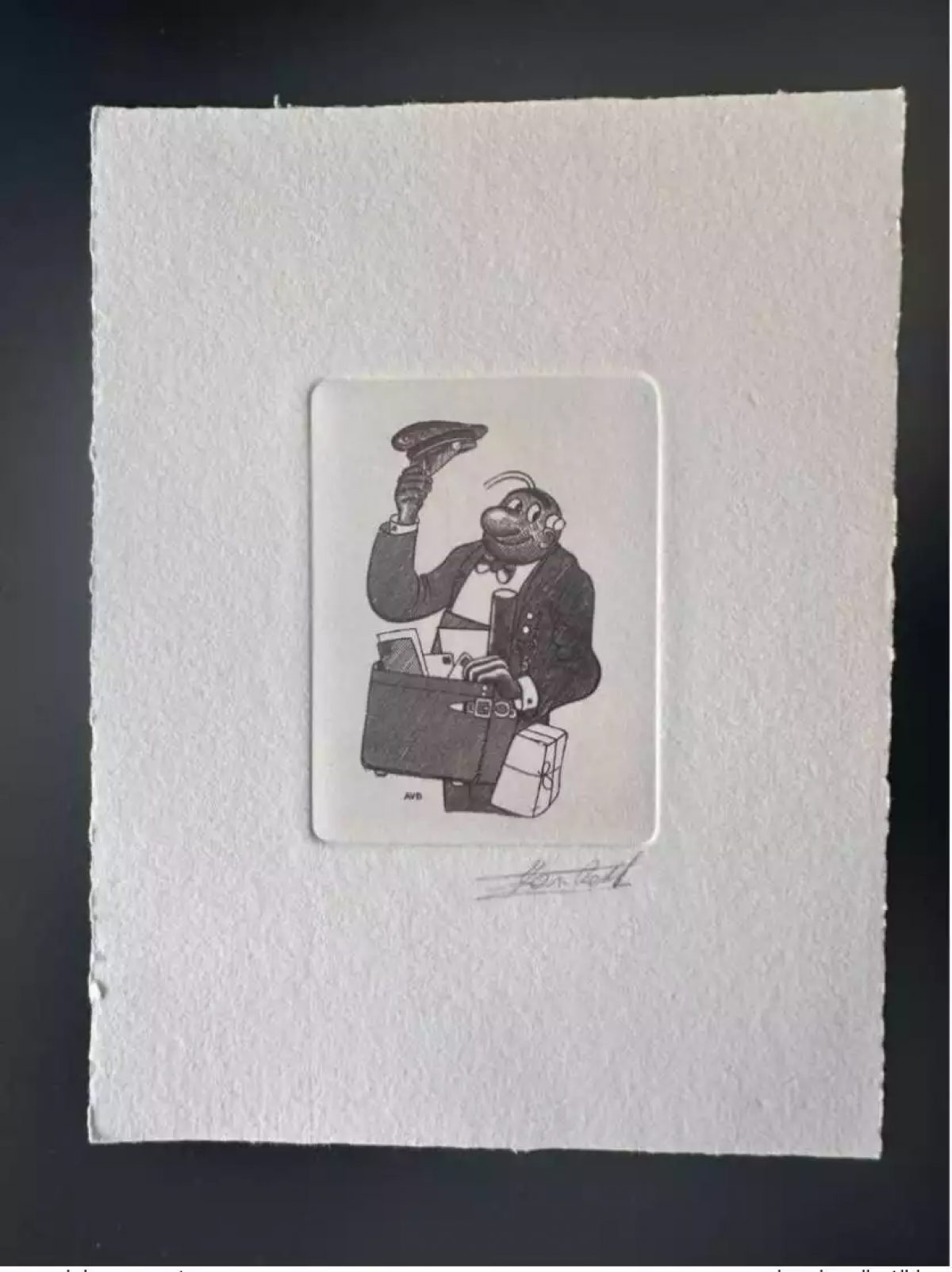 Belgien 1989 COB 2339 Künstlerprobe Proof FDC BD Marc Sleen Néron