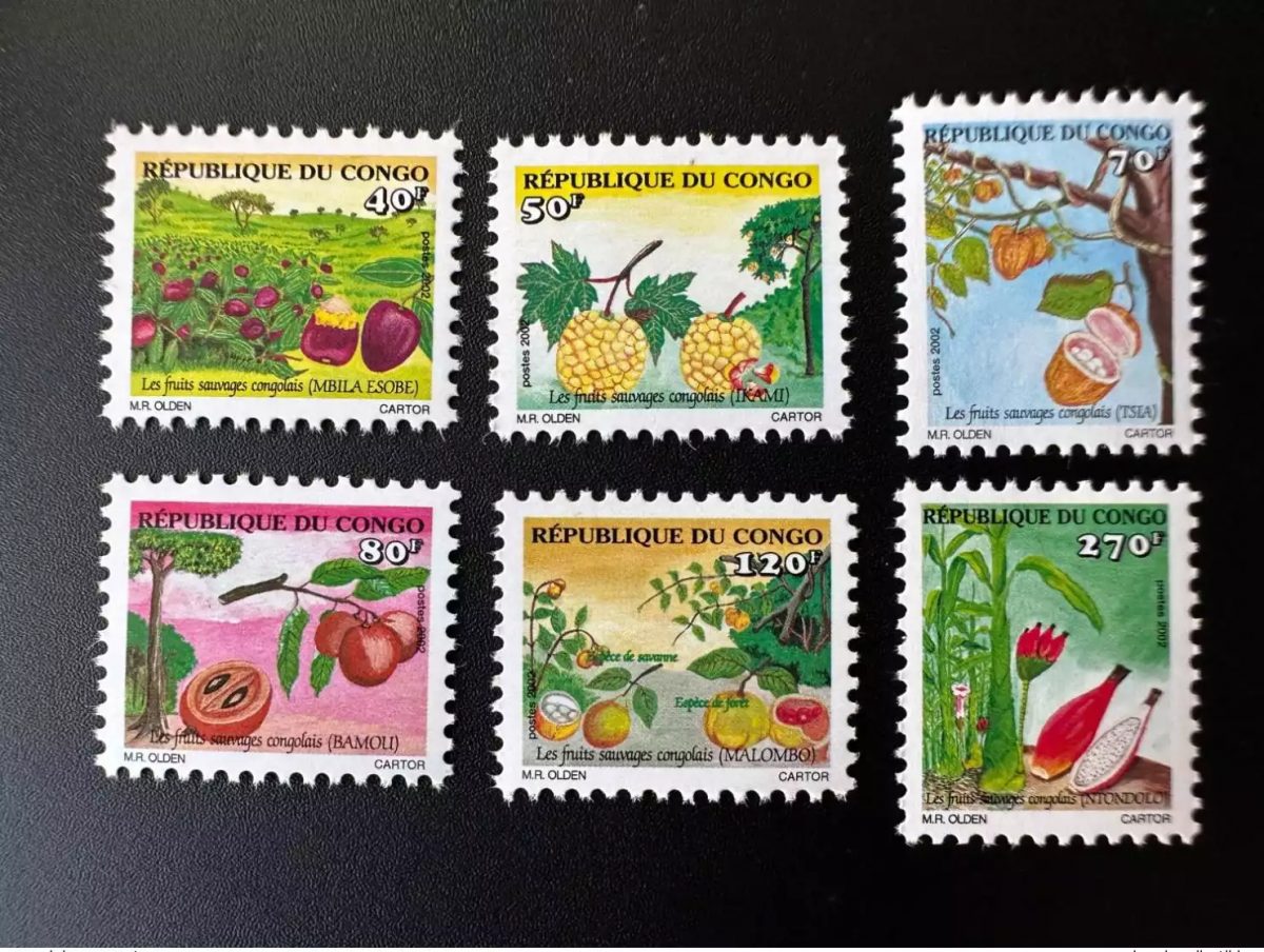 Congo Kongo 2002 Mi. 1747 - 1752 Les Fruits sauvages congolais Früchte