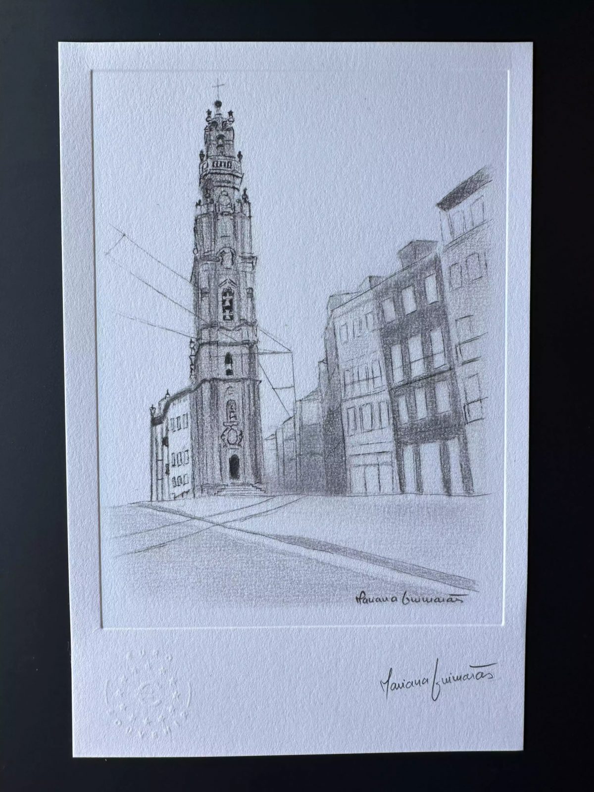 Artist proof "Torre dos Clérigos"