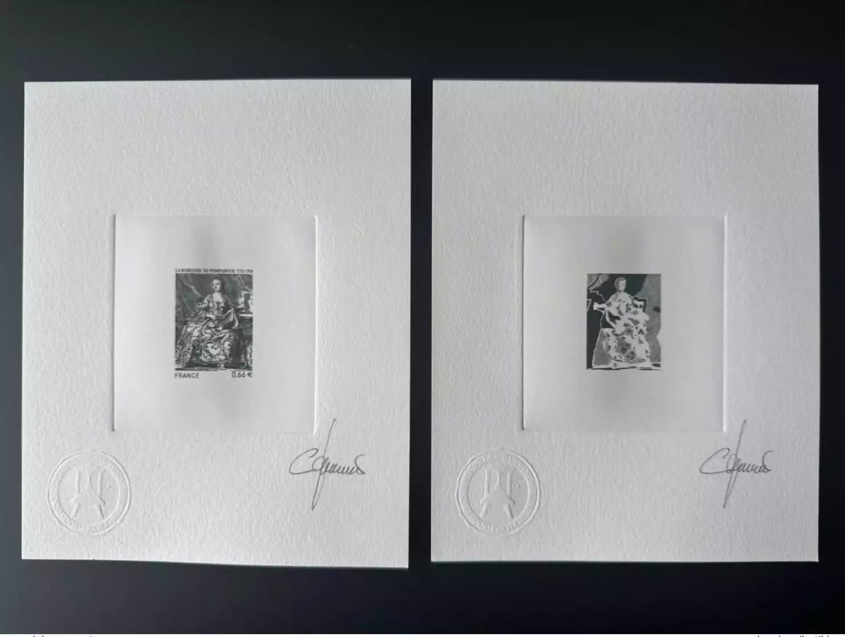 France 2014 YT 4887 Artist proof The Marquise de Pompadour