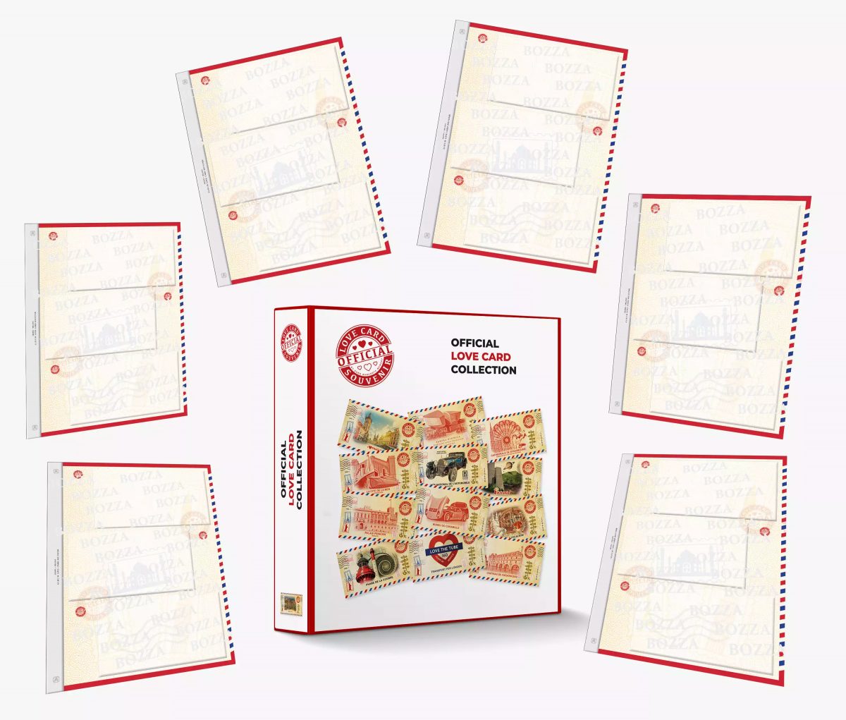 ABAFIL Album + 50 feuilles neutres pour Love Card