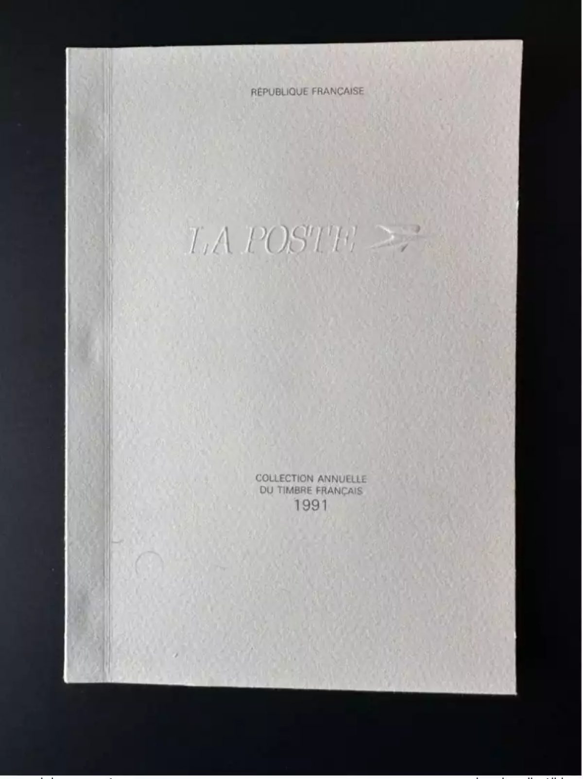 FRANCE 1991 COLLECTION ANNUELLE DU TIMBRE FRANCAIS ANNEE COMPLETE CADEAU LIVRE