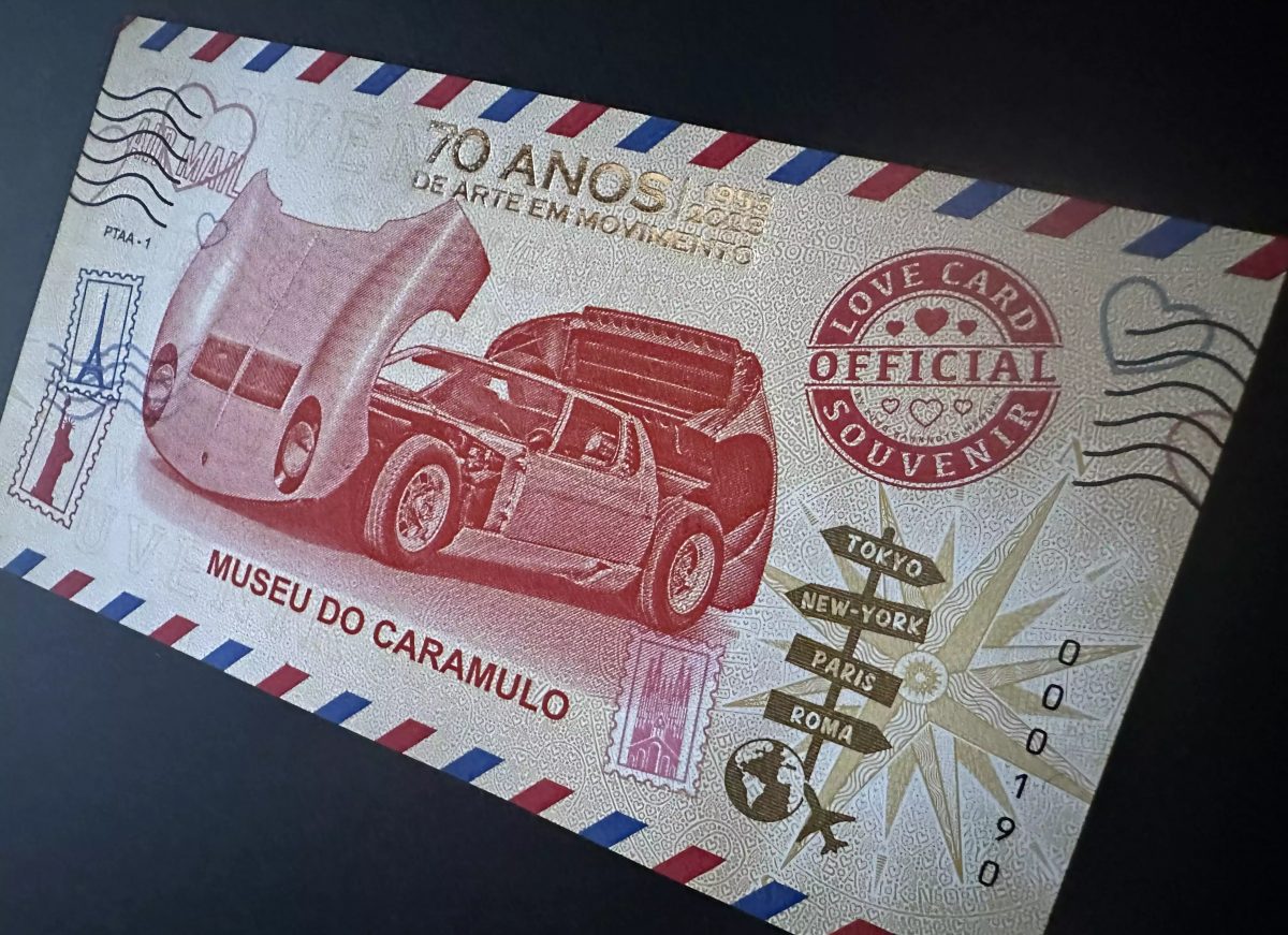 Love Card Museu do Caramulo "Gold 70 anos Museu do Caramulo"