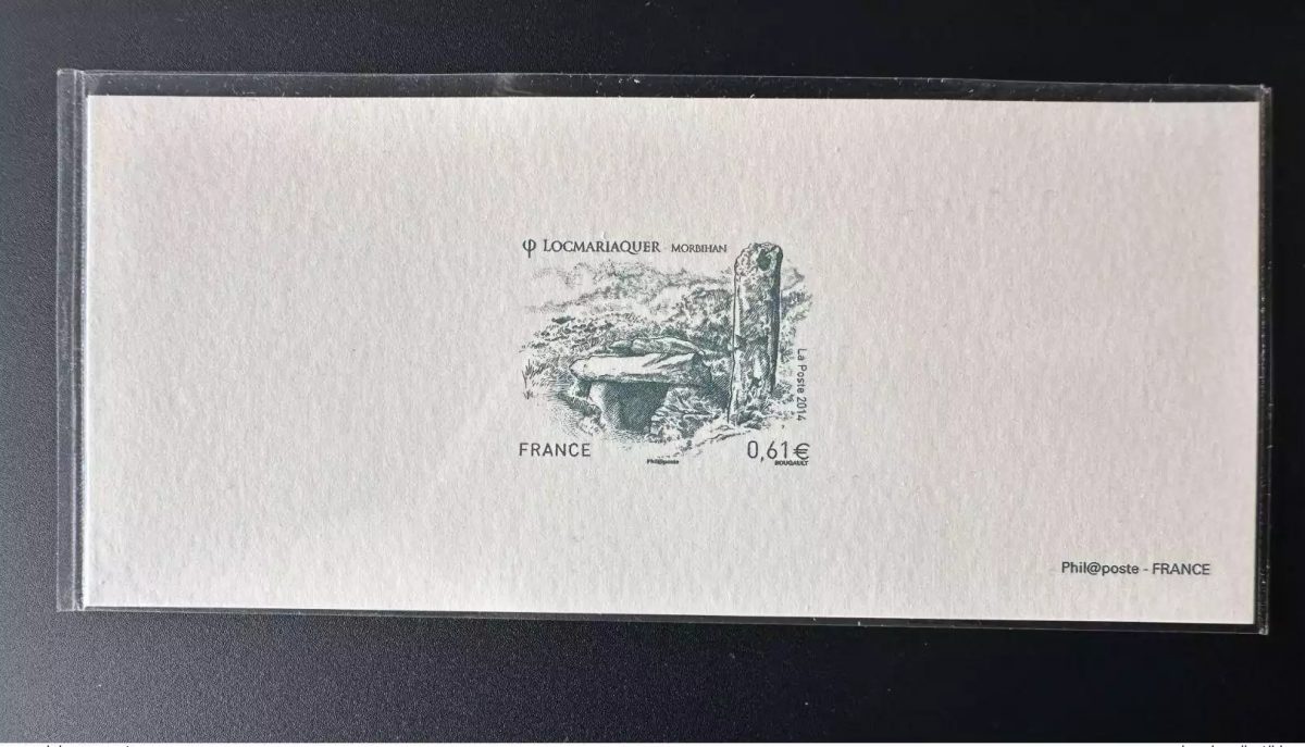 Frankreich 2014 - Gravure Locmariaquer Morbihan YT 4885