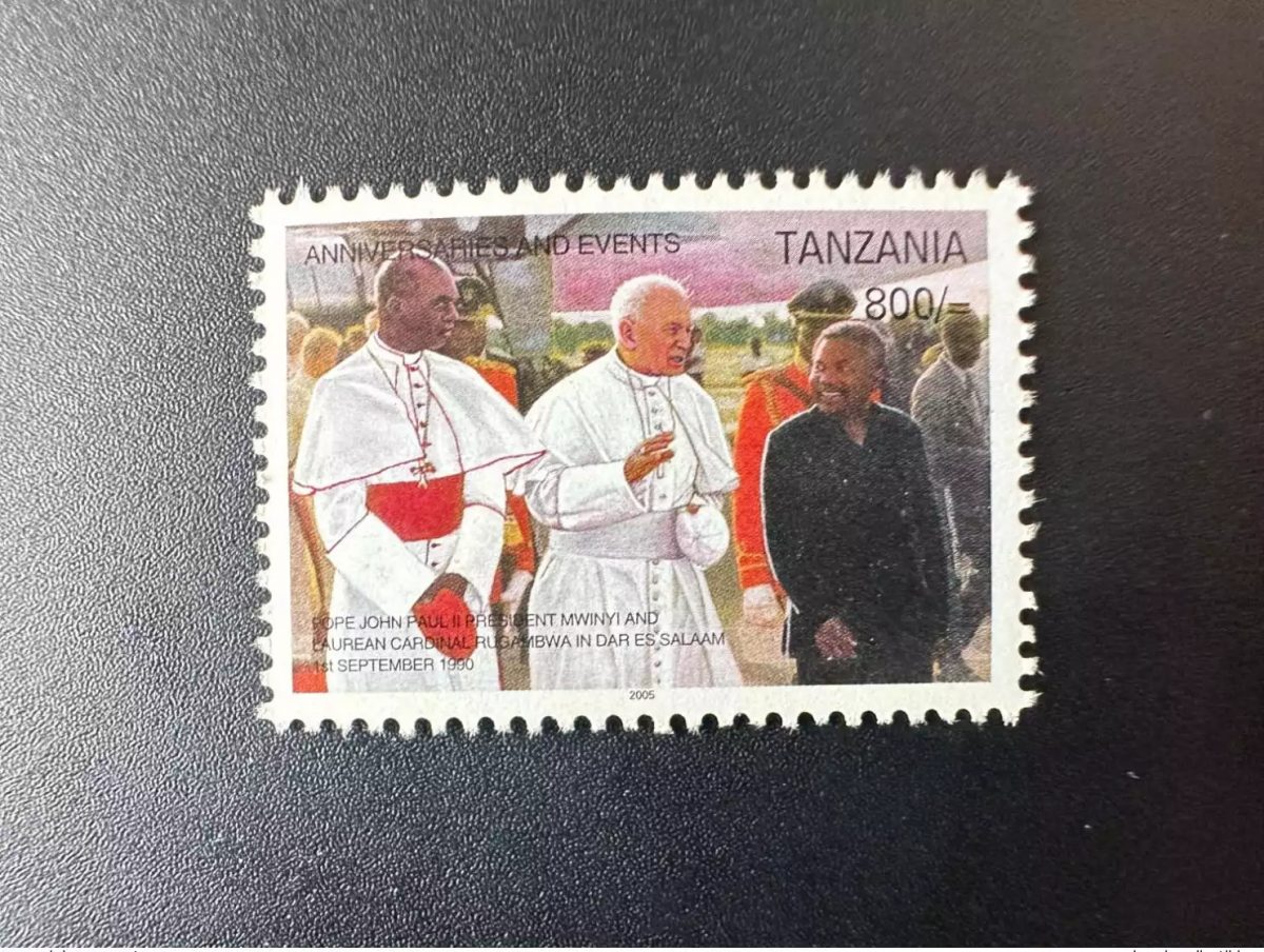 Tanzania 2005 Mi. 4334 Pape Jean-Paul II Pope Sept. 1990 Anniversaries Events