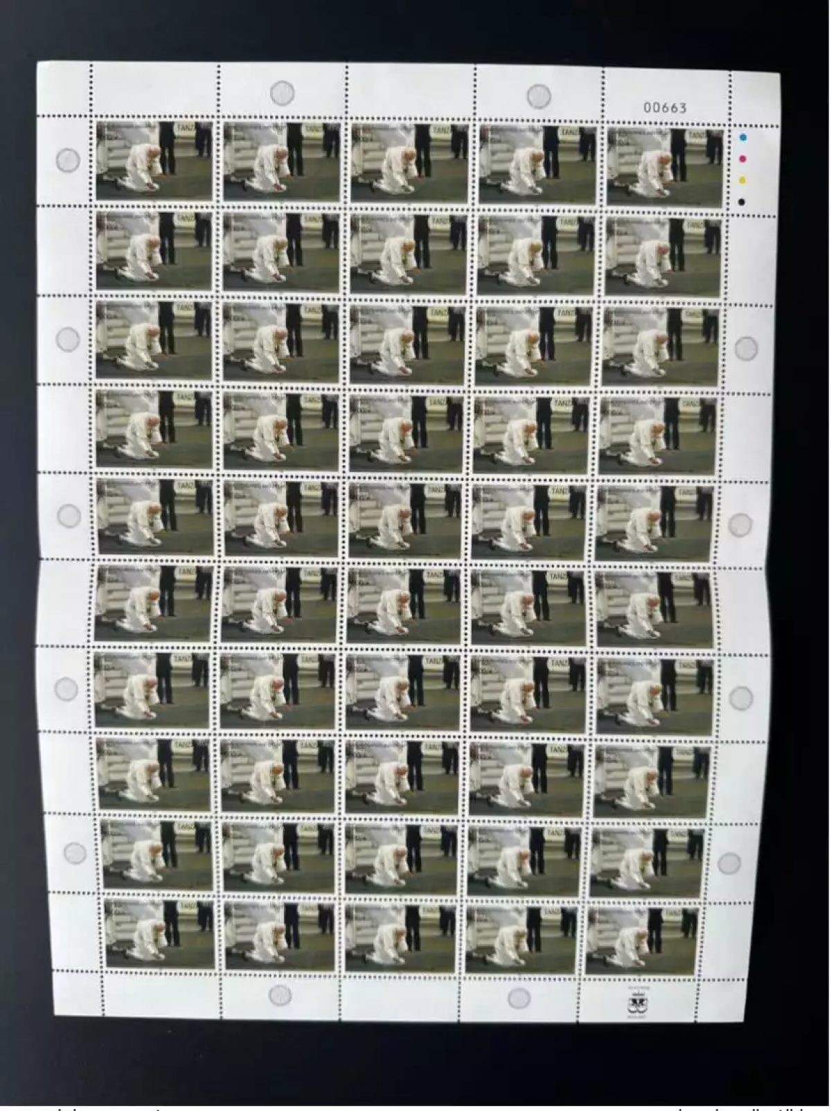 Tanzania 2005 Mi. 4333 sheet Pape Jean Paul II Papst Johannes Pope John Paul