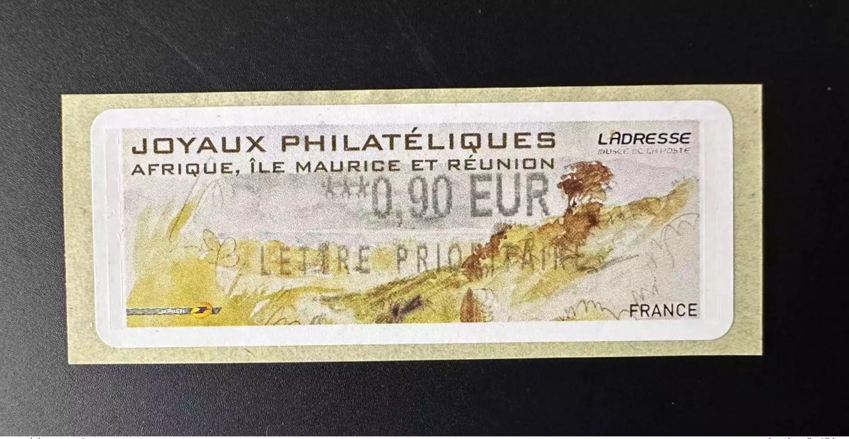 France 2010 Vignette ATM LISA Joyaux Philatéliques 0,90 Neuve ** RARE