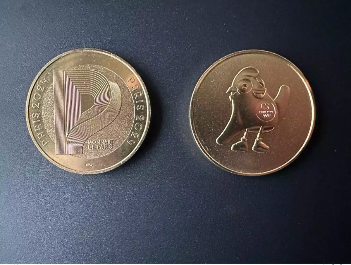 Monnaie de Paris 2021 2024 Olympische Spiele Frankreich Souvenir Maskottchen