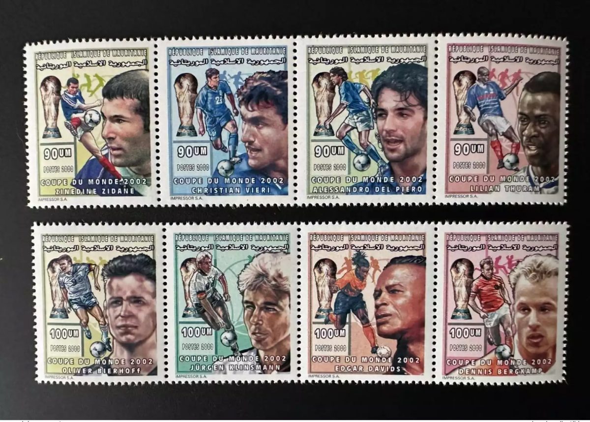 Mauritania 2000 Mi. 1098 - 1105 FIFA 2002 Soccer World Cup Japan