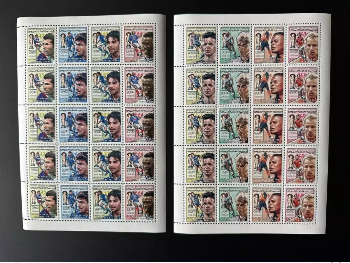 Mauritania 2000 Mi. 1098-1105 FIFA 2002 Soccer World Cup Korea Japan