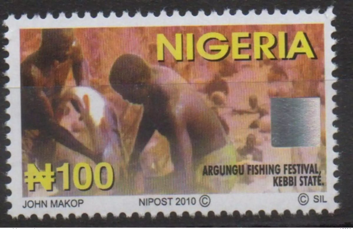 Nigeria 2010 Mi. 847  Hologramme Definitive Argungu Festival Pêche MNH**