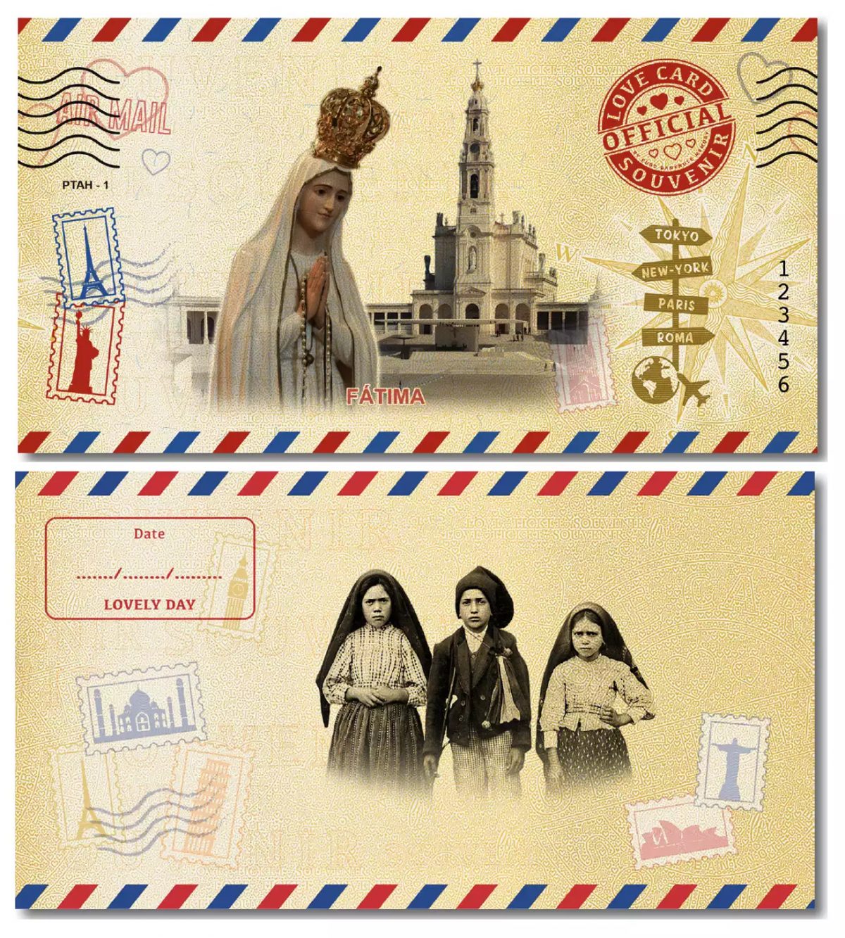 Liebeskarte Fatima