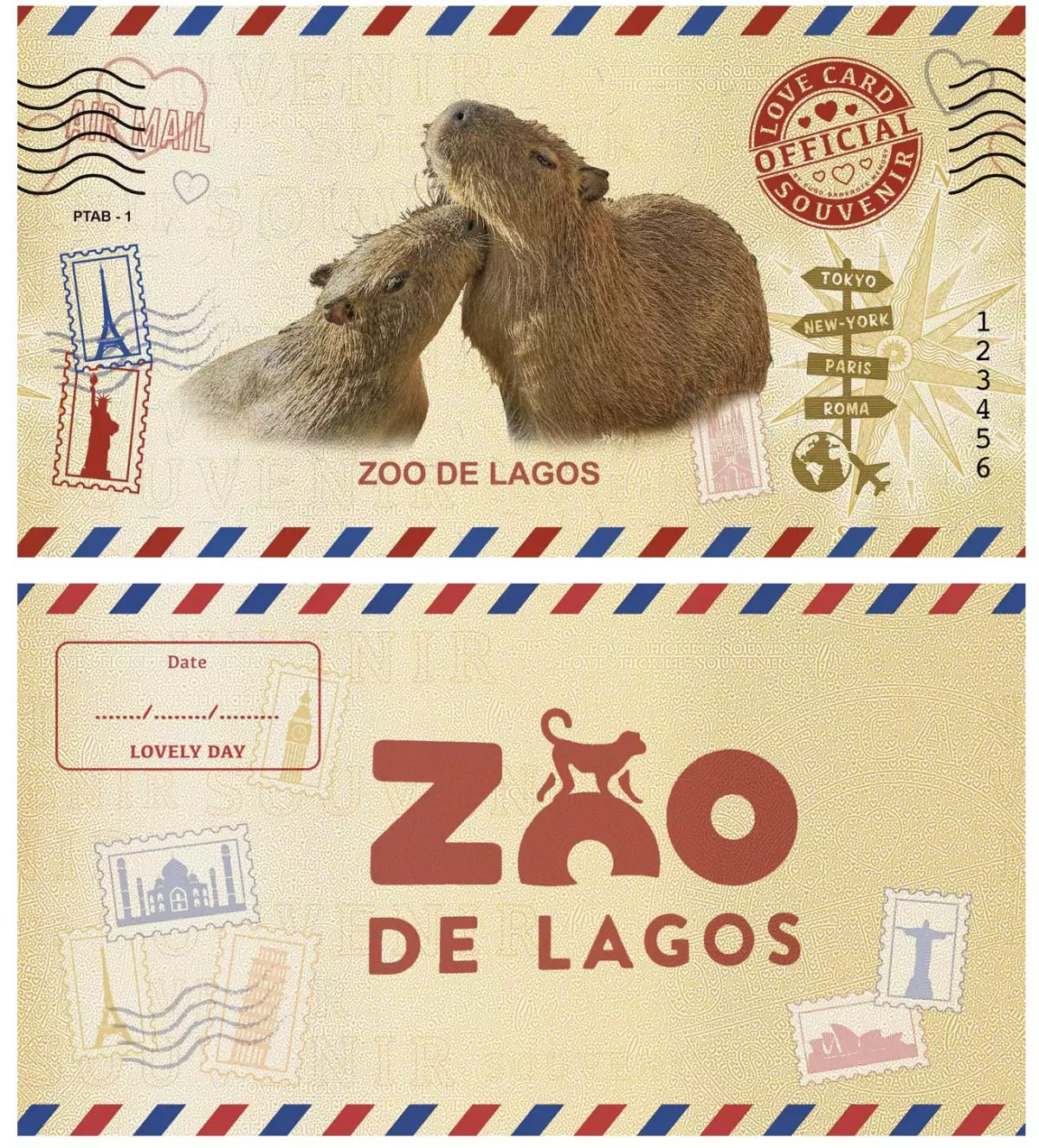 Love Card Zoo de Lagos