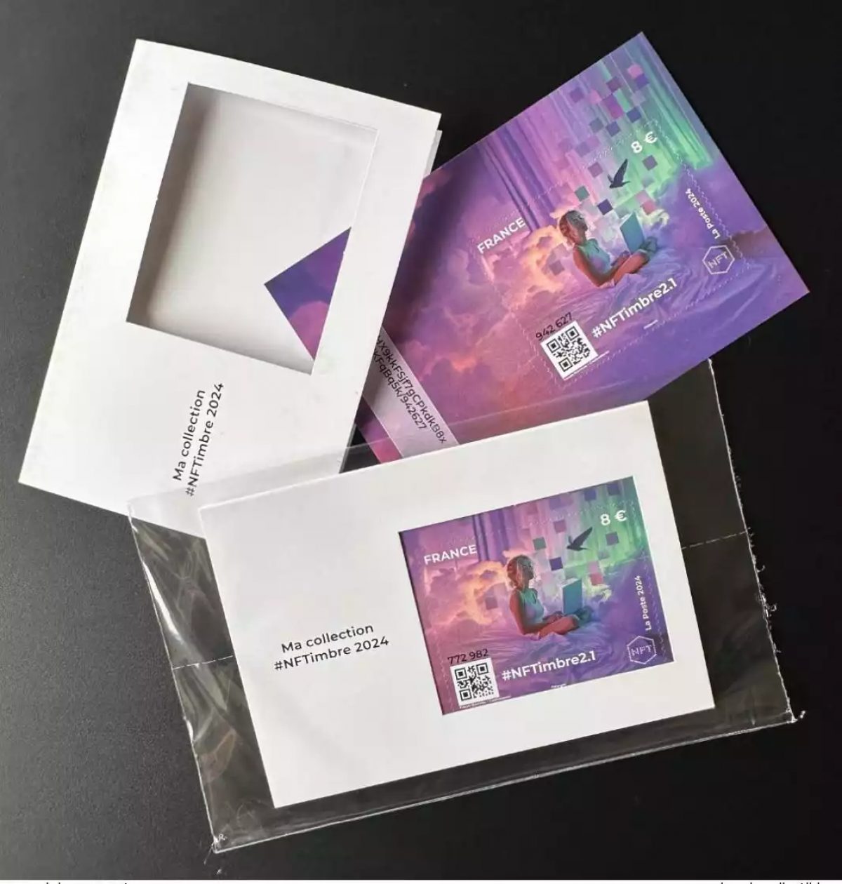 France 2024 YT No. 2 NFT Stamp 2.1 New adhesive x1