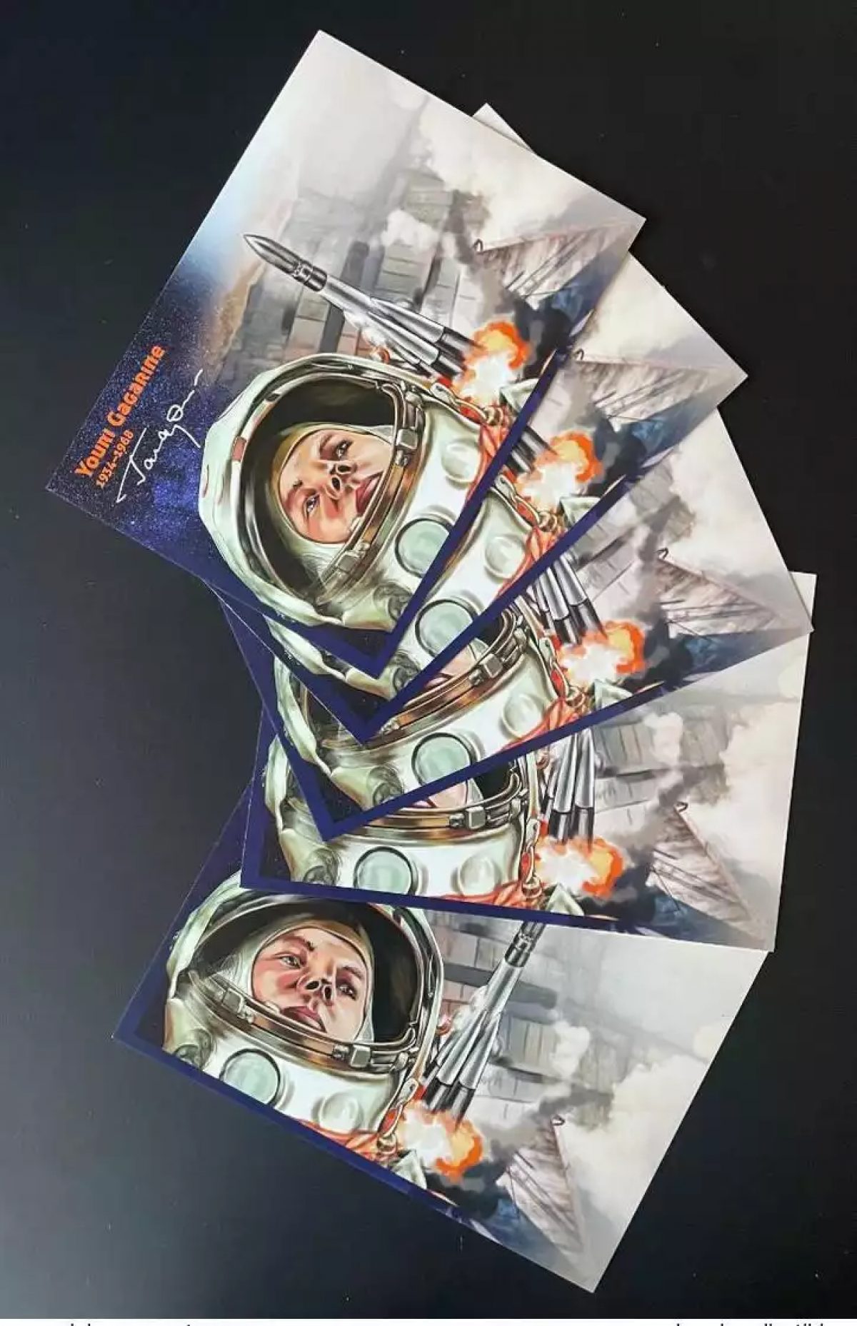 Djibouti 2016 Mi. 1189 - 1193 Stationery Ganzache Youri Gagarin Espace