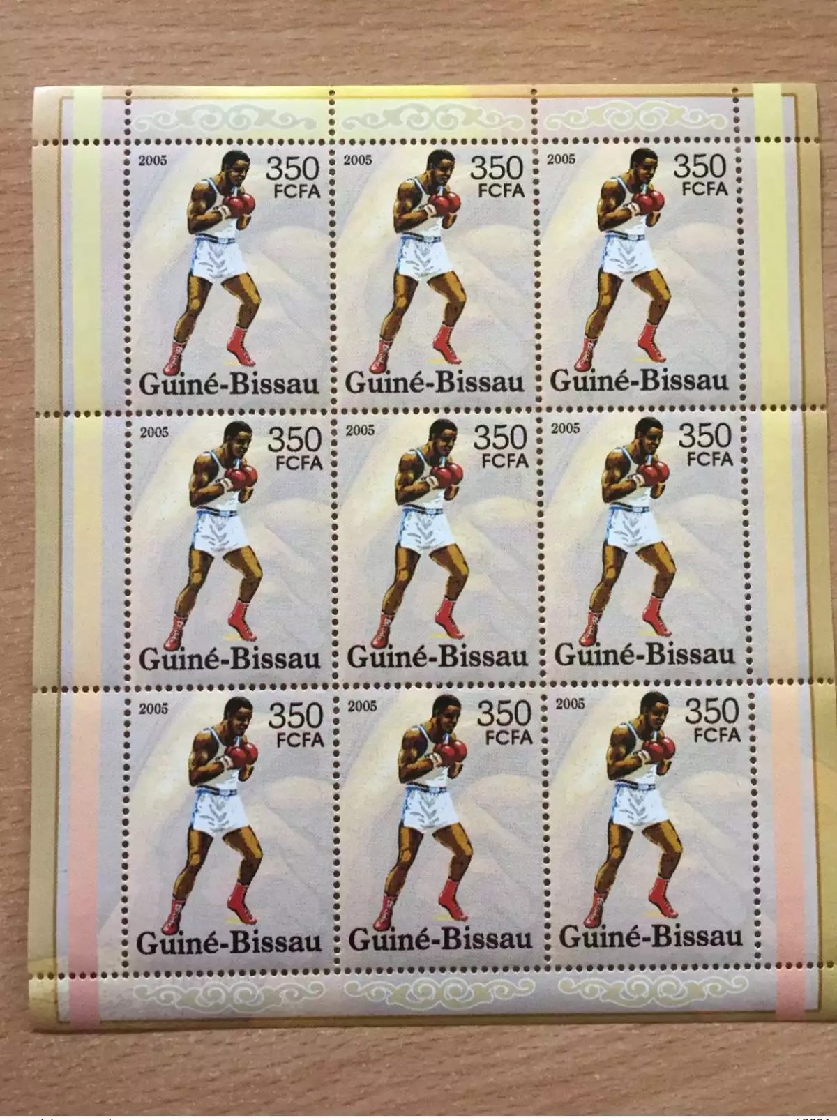 Guinée-Bissau 2005 Mi. 3125 Boxe Boxing Boxen Sport Olympic Games Beijing 2008