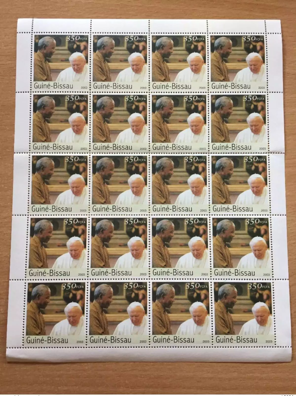 Guinée-Bissau 2003 Mi. 2614 Pape Pope Papst John Paul II Jean Paul II RARE !