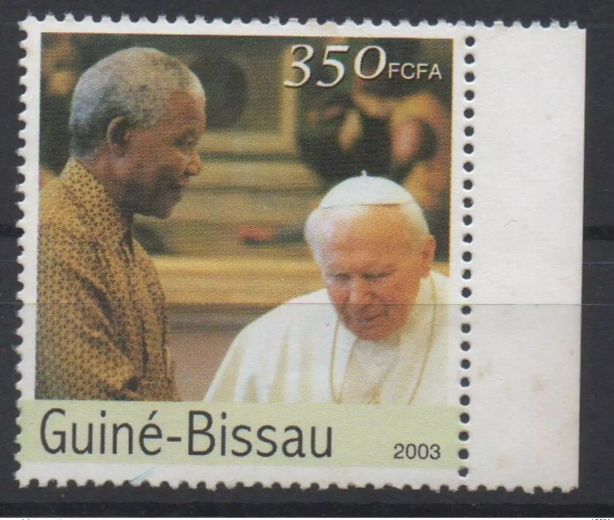 Guinée-Bissau 2003 Mi. 2615 Pape Pope John Paul II Jean Paul II Religion RARE !