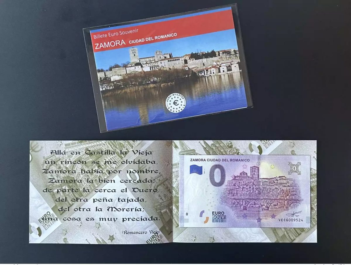 Touristen Souvenir Schein 2020 Spanien Zamora