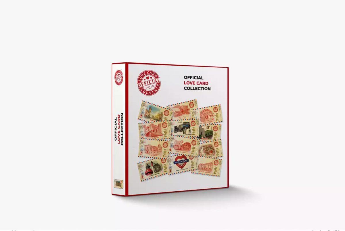 ABAFIL Album vide pour Love Card