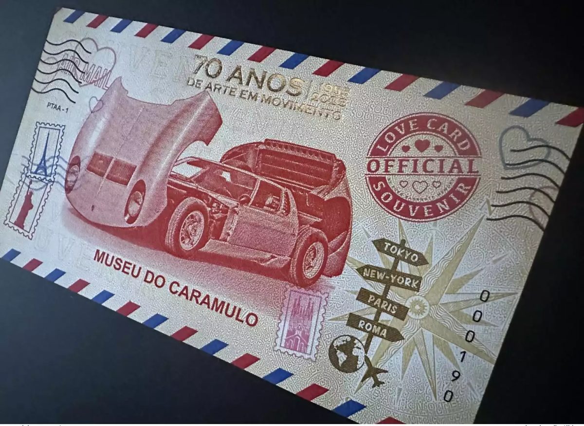 Love Card Museu do Caramulo "Gold 70 anos Museu do Caramulo" 2023