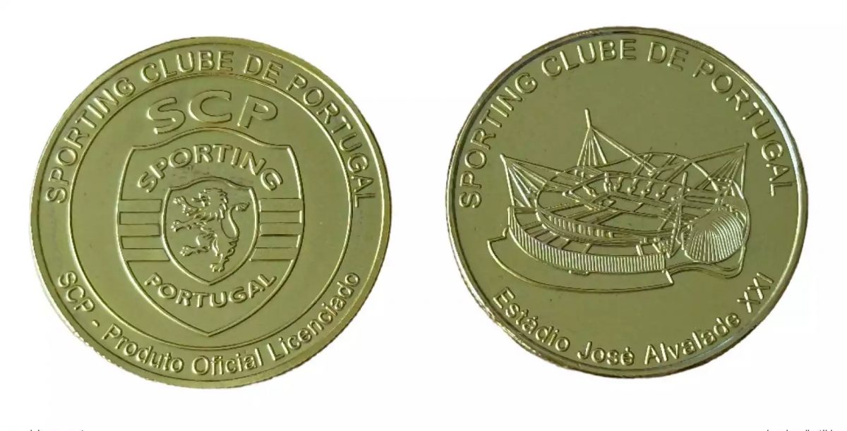 Sporting Clube de Portugal souvenir medal