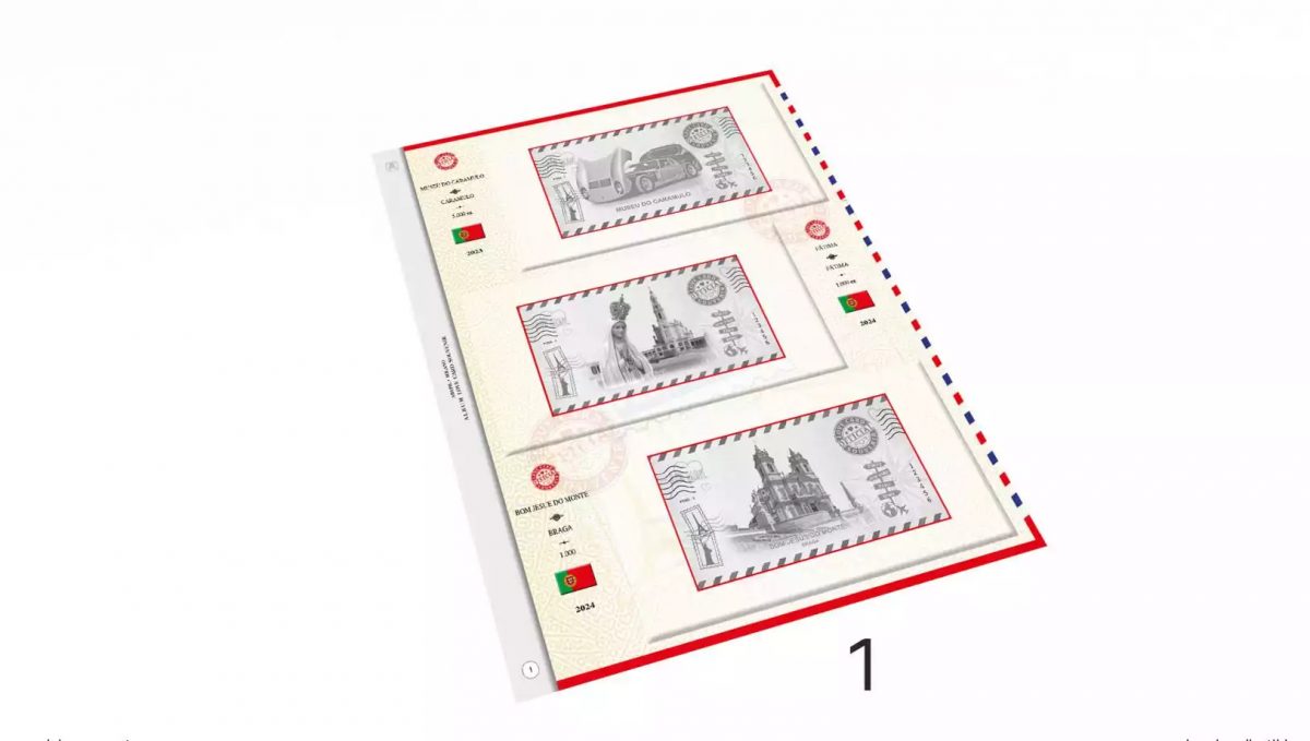 ABAFIL 1 feuille (2023 + 1/2024) pour Love Card Portugal