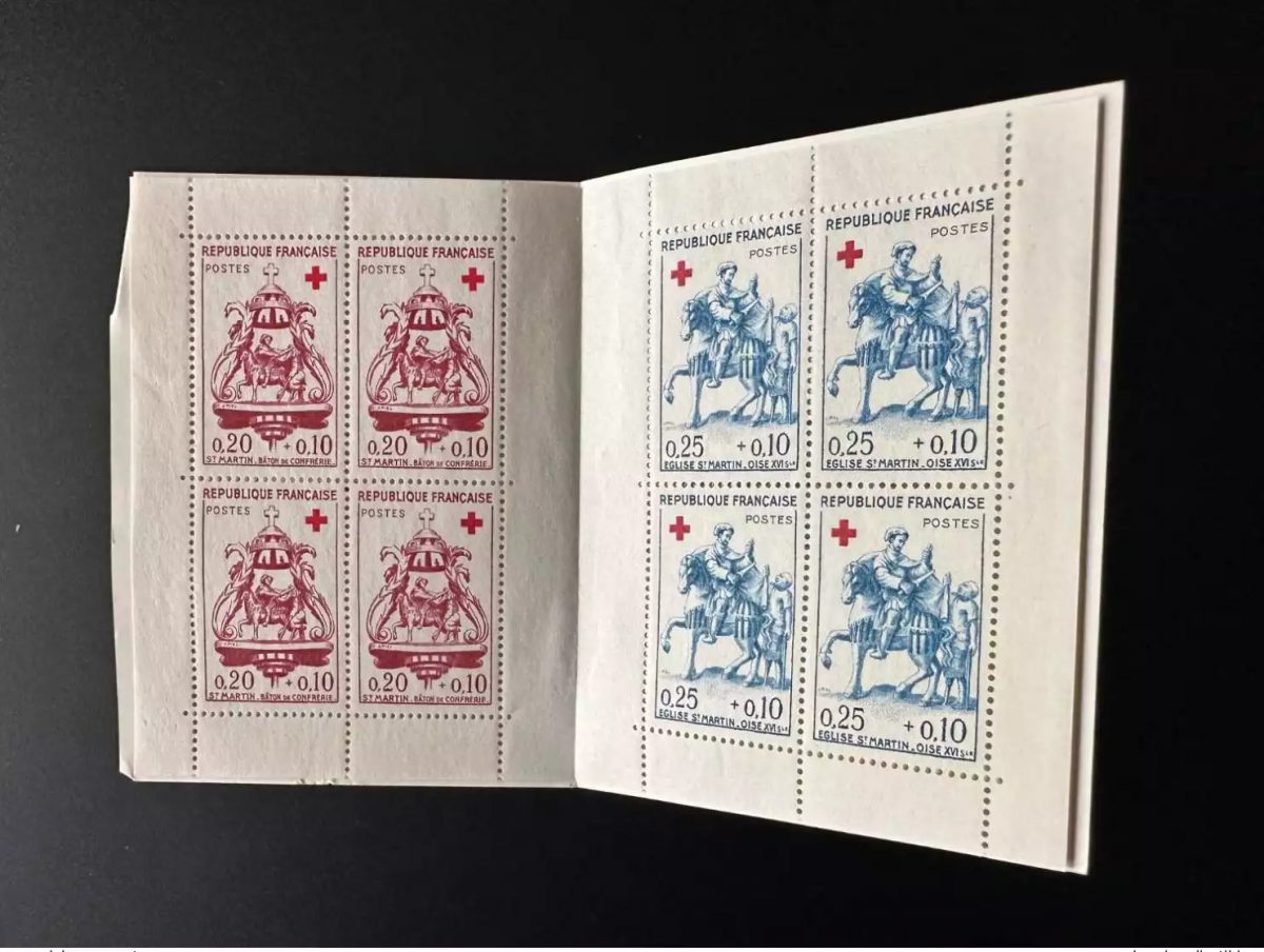 France 1960 YT 2009 carnet Croix-Rouge Red Cross Rotes Kreuz neuf**