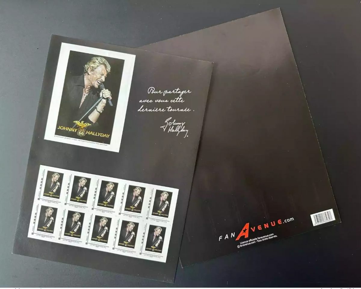 France Collector Johnny Hallyday Tour 66 Version "FanAvenue.com" Fan Avenue