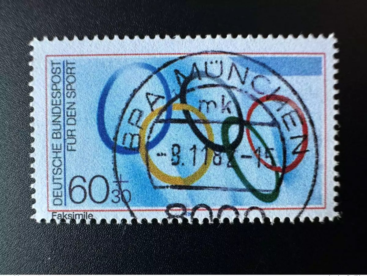 BRD Deutschland 1980 Mi. XIII Gscheidle Faksimile Olympische Spiele Moskau