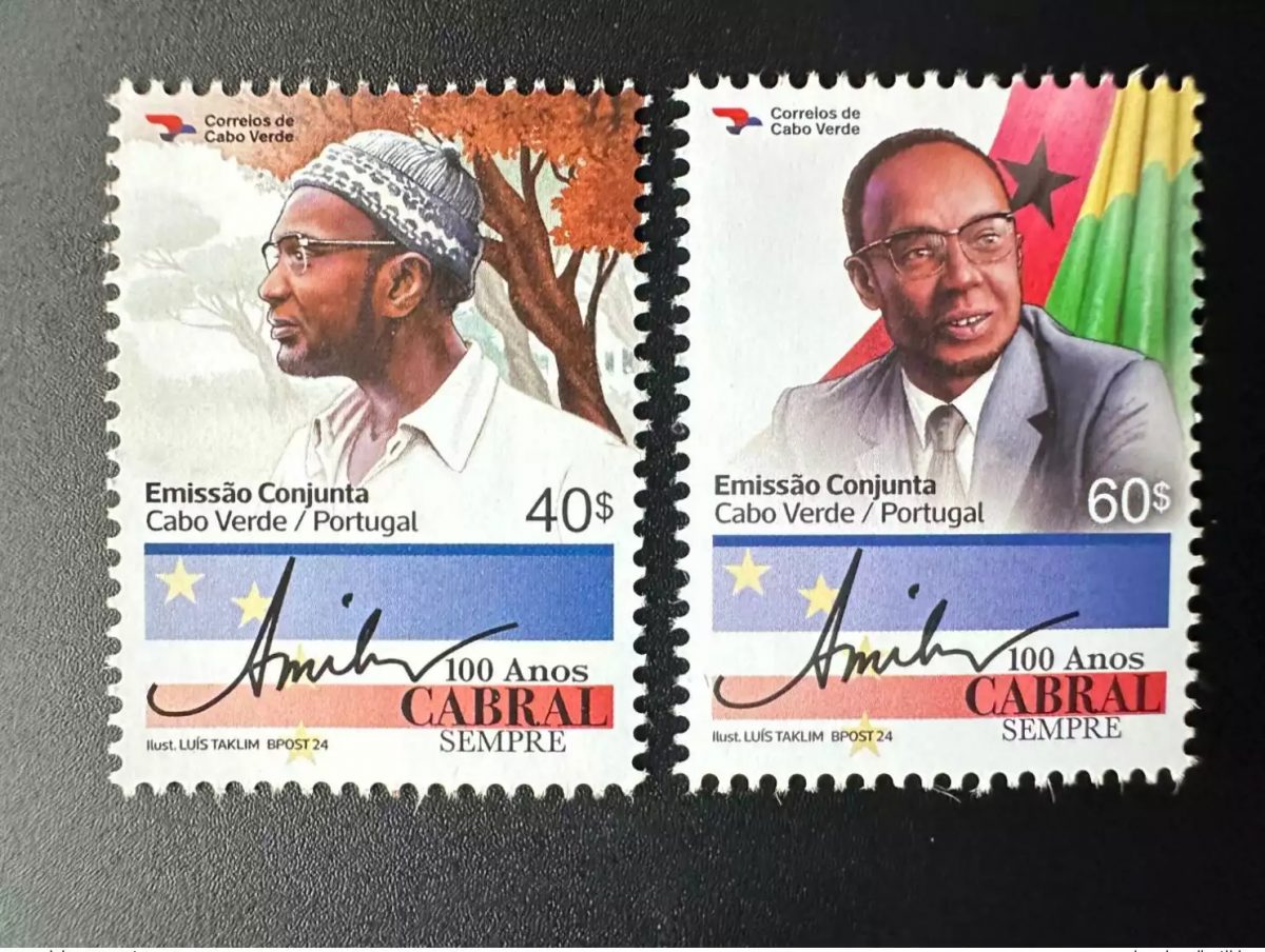 Cap Vert 2024 Mi. ? Emission Commune Amilcar Cabral Portugal drapeau flag