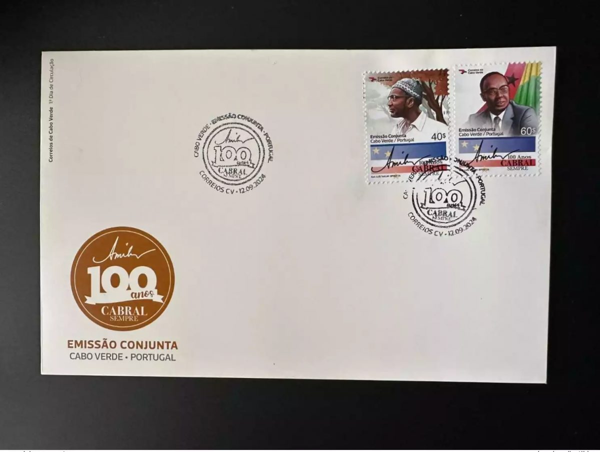 Cape Verde 2024 Mi.? FDC Joint Issue Amilcar Cabral Portugal flag