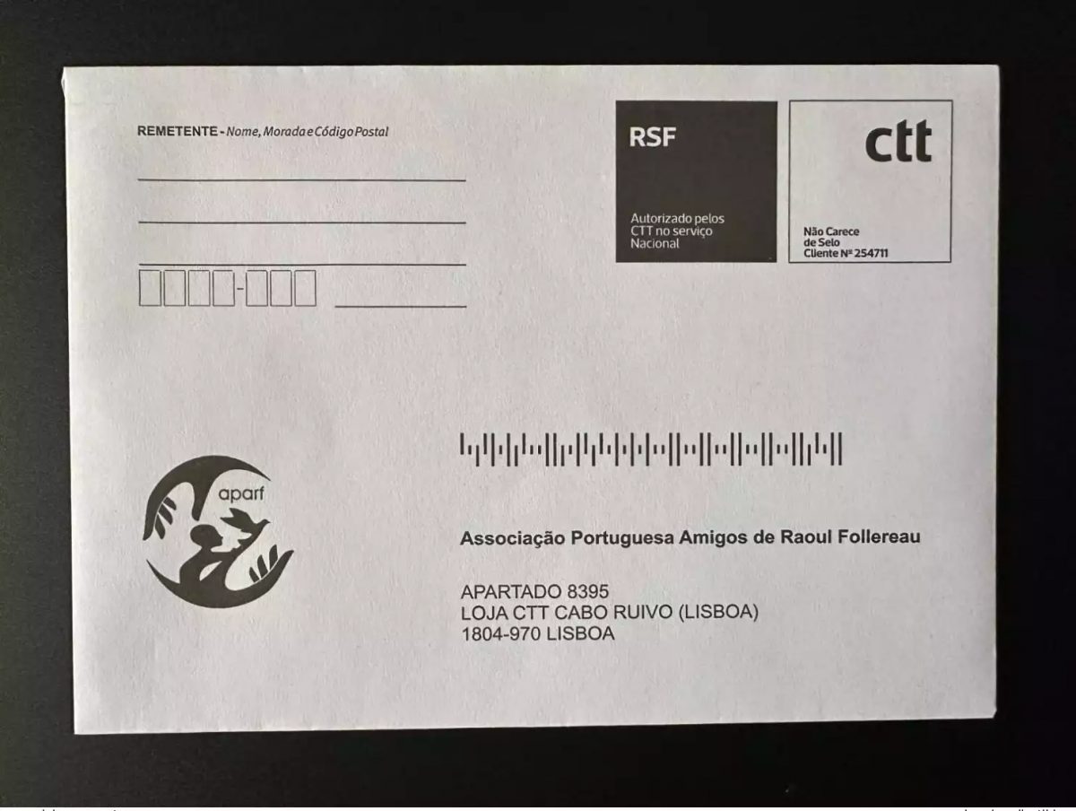 Portugal Stationery Entier Inteiro Associaçao Amigos Raoul Follereau Lèpre