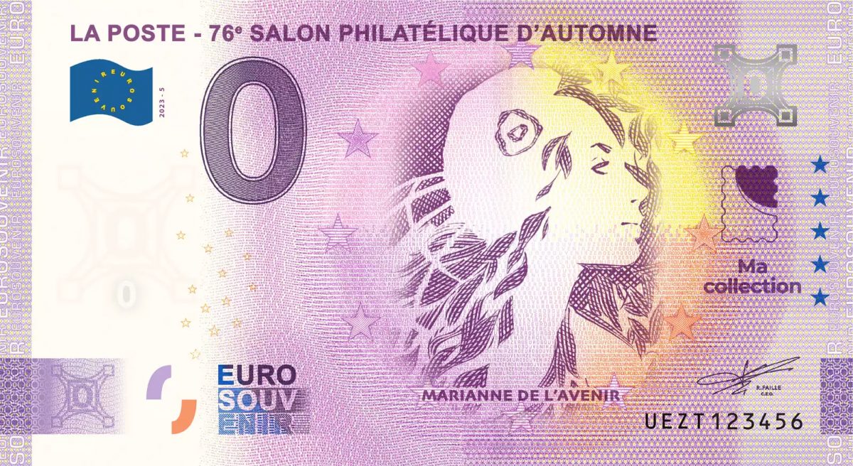 La Poste - 76e Salon Philatélique d'Automne "Marianne de l'Avenir"