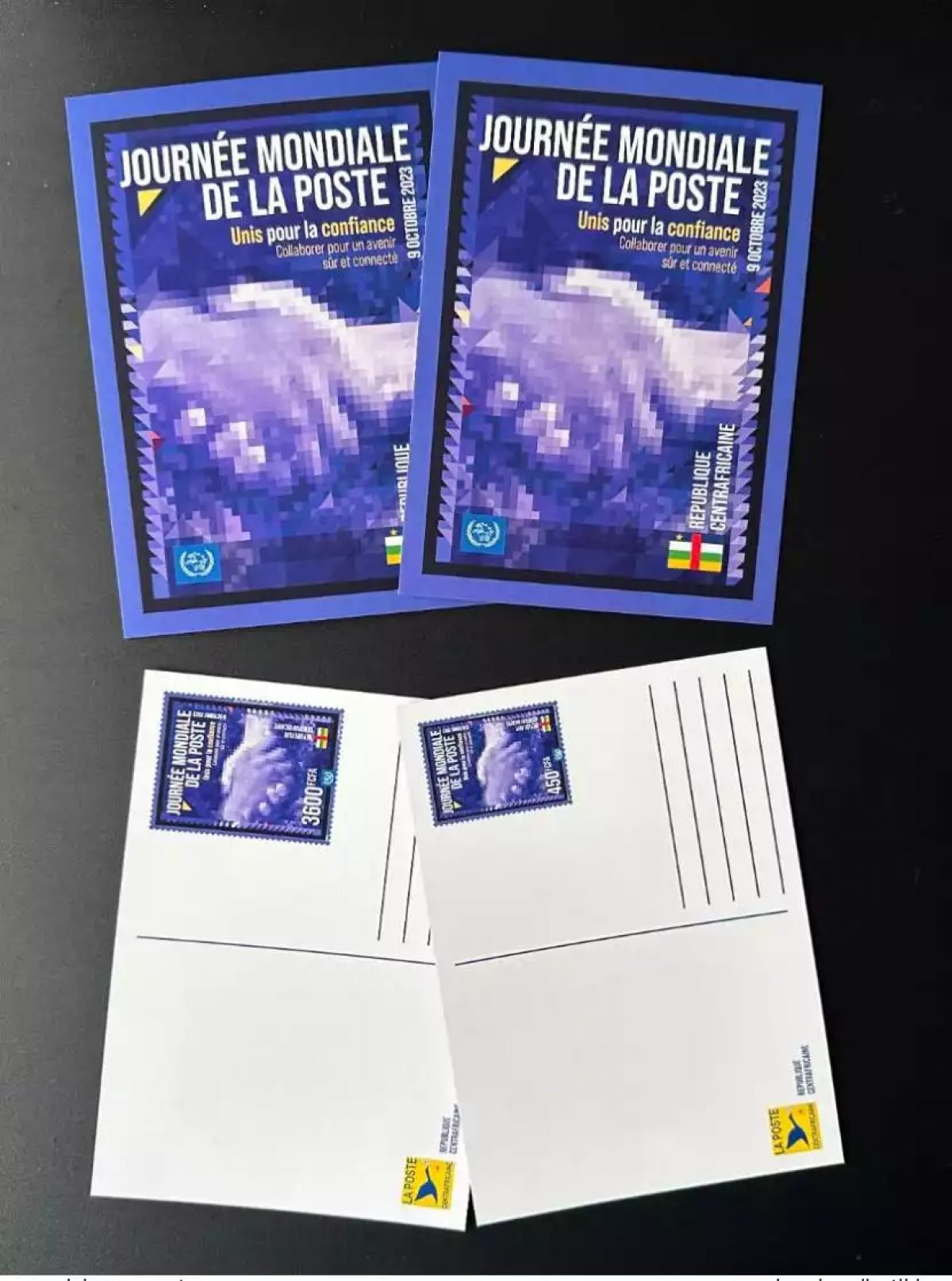 Central African 2023 Stationery Entire World Post Day UPU