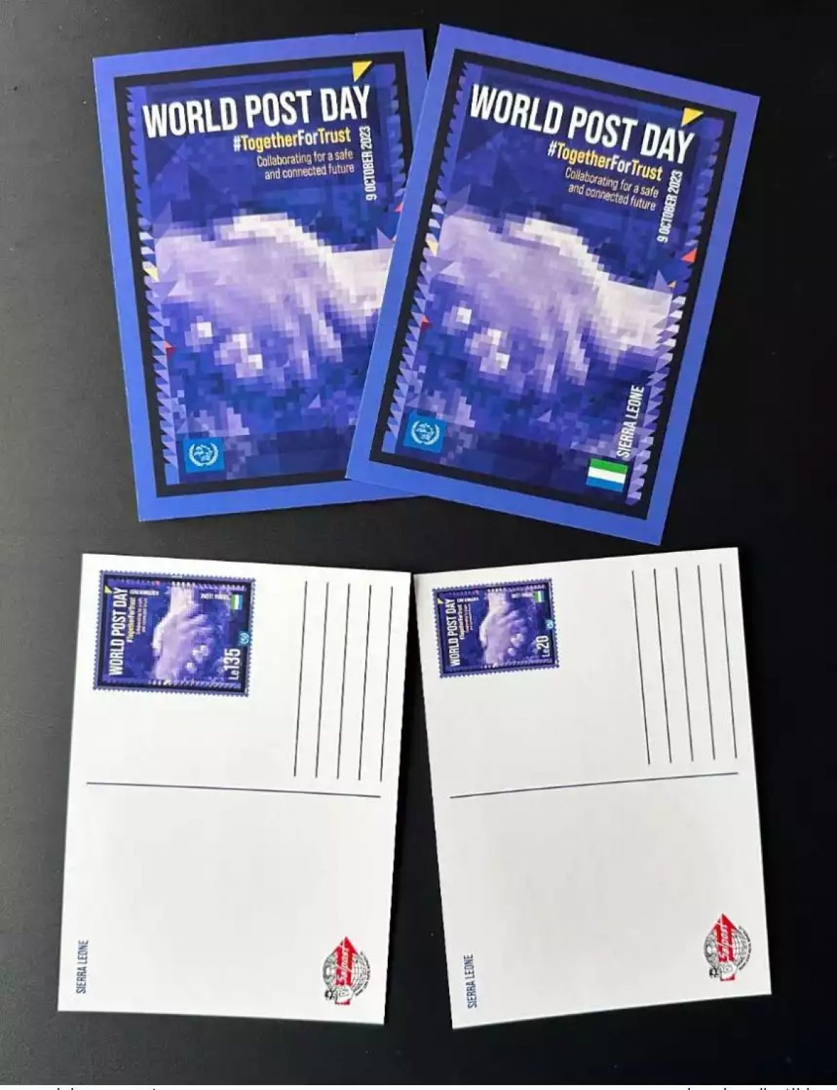 Sierra Leone 2023 Stationery Entier Journée Mondiale Poste World Post Day UPU