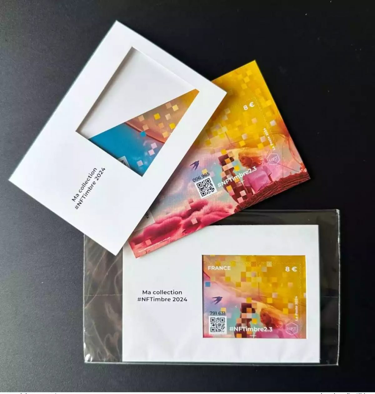 France 2024 YT No. 4 NFTSTampbre2.3 adhesive New ** in blister pack x1