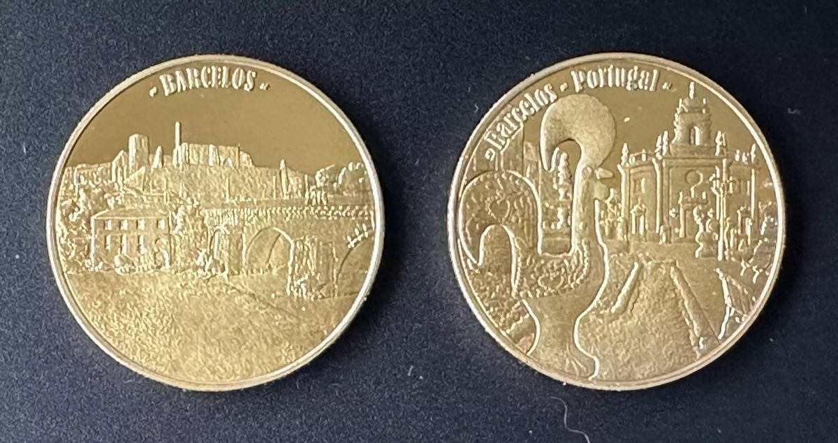 Souvenir Coin "Barcelos - Portugal"