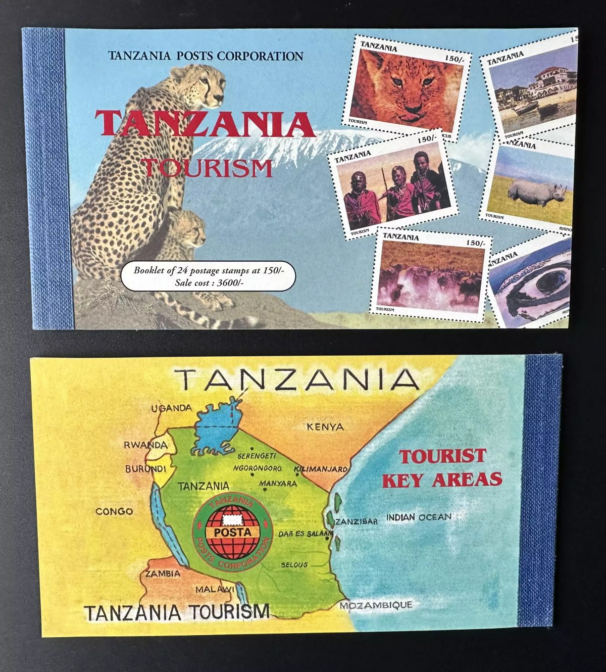 Tanzania 1999 Mi. 3430 - 3453 Fauna Tourism Leopard Bird Elephant Wildlife