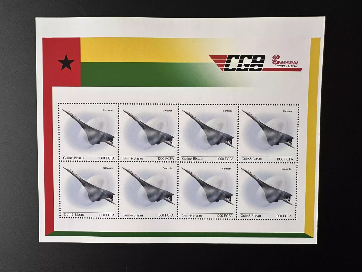 Guinea Bissau 2023 Mi.? Concorde Avion Airplane Flugzeug