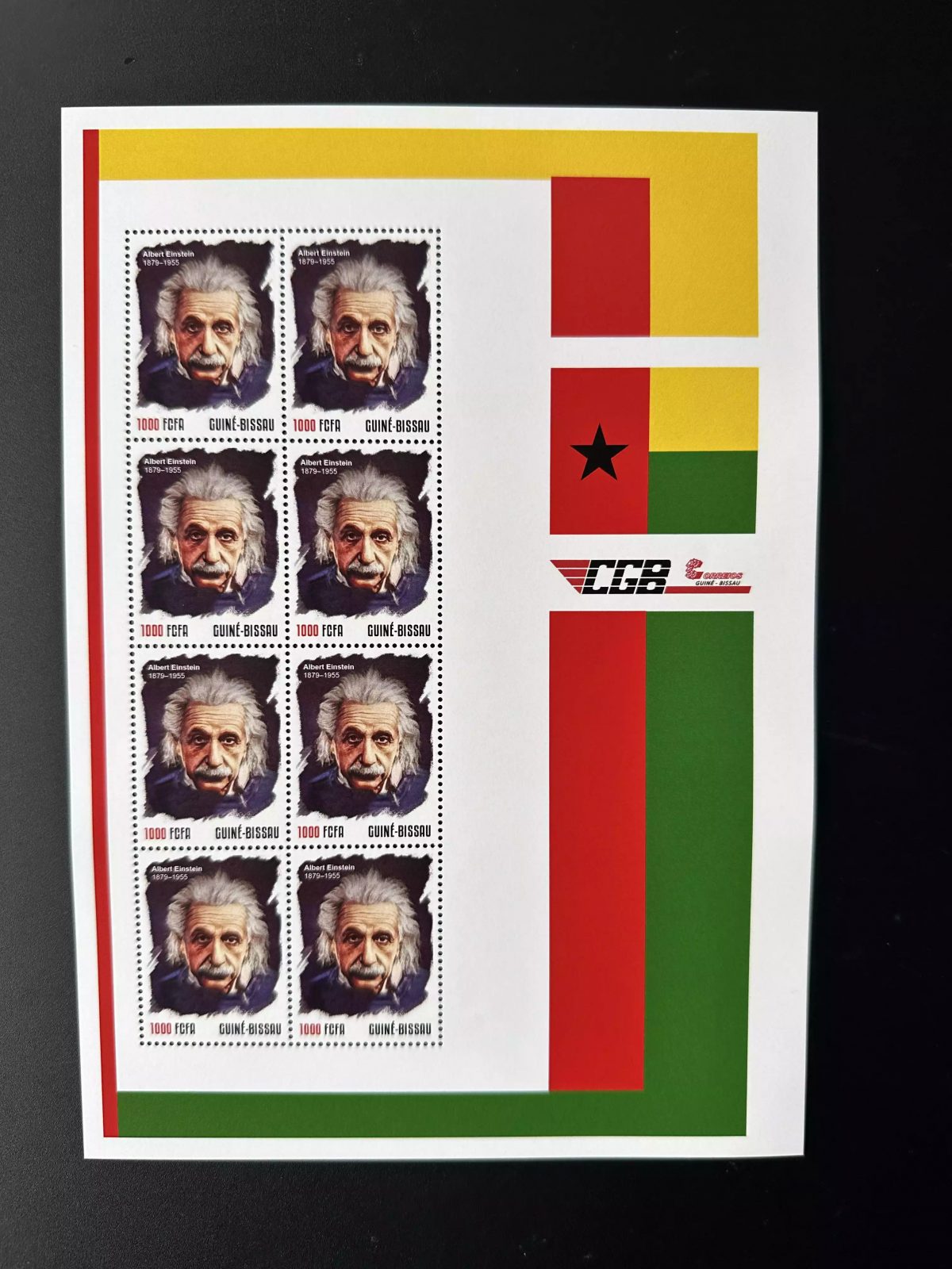 Guiné Guinea Bissau 2023 Mi. ? Personalized Albert Einstein