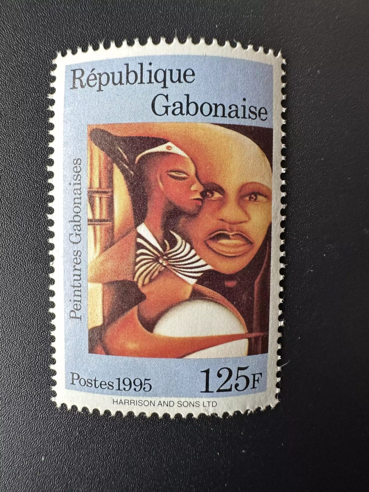 Gabon Gabun 1995 Mi. 1243 Gabonese Paintings Painting Art