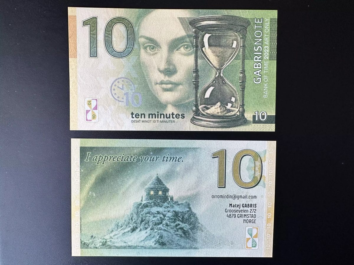 2023 Matej Gabris 10 ten minutes I appreciate your time Bank of Art (II)