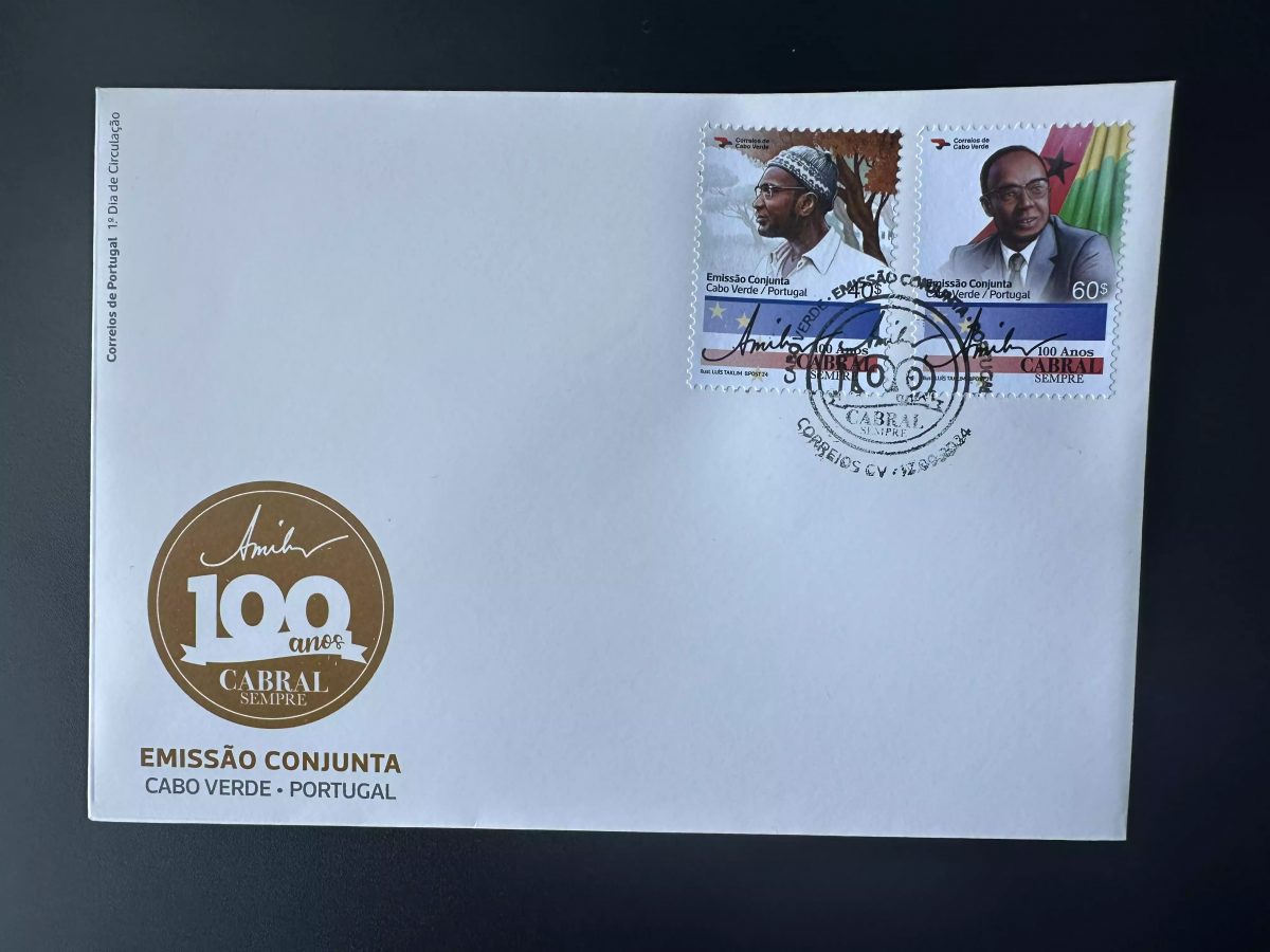Cabo Verde 2024 Mi. ? FDC (enveloppe Portugal) Emission Commune Amilcar Cabral