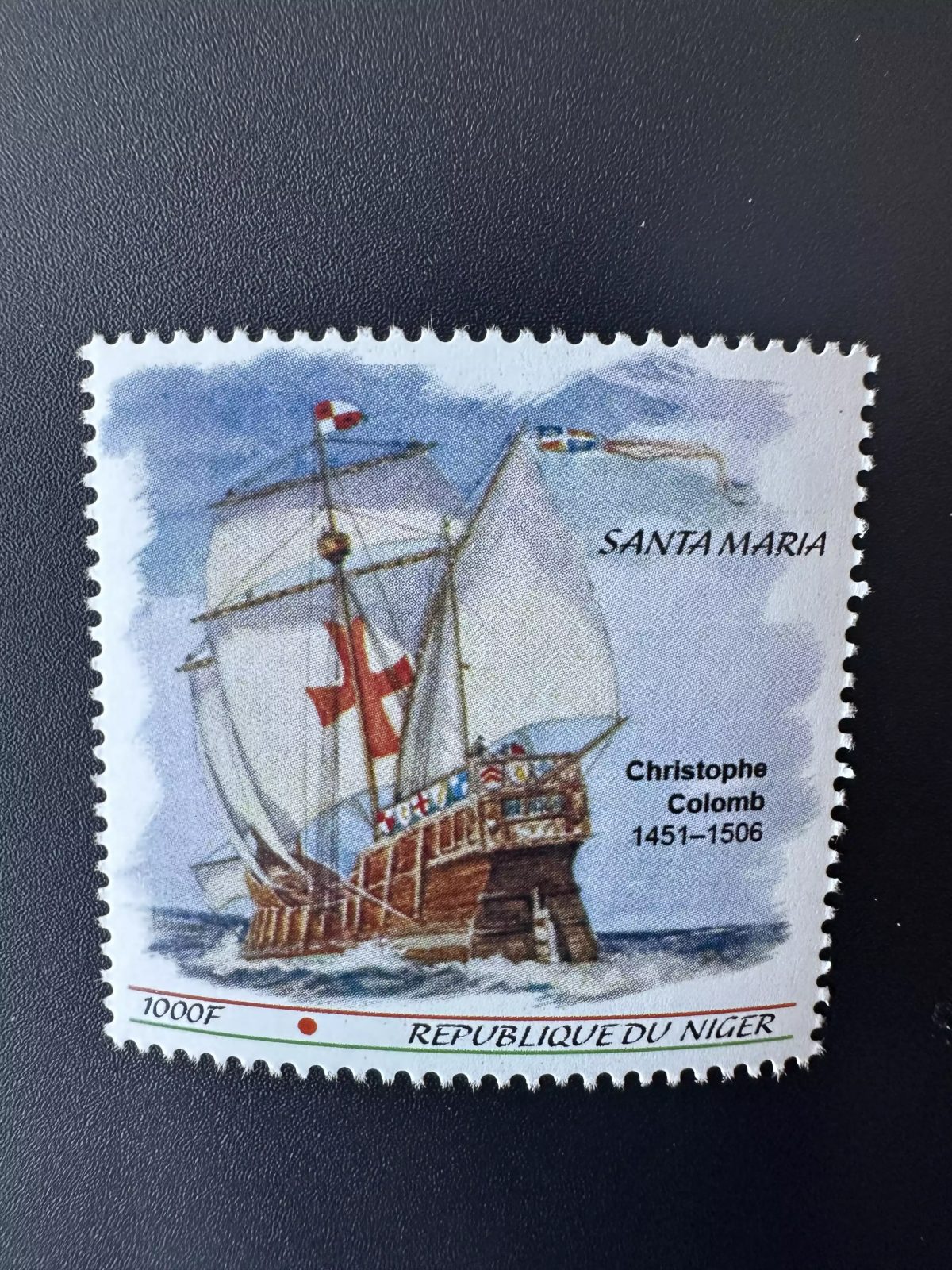 Niger 2023 Mi. ? Personalized Colombo Columbus Christophe Colomb Christoph stamp