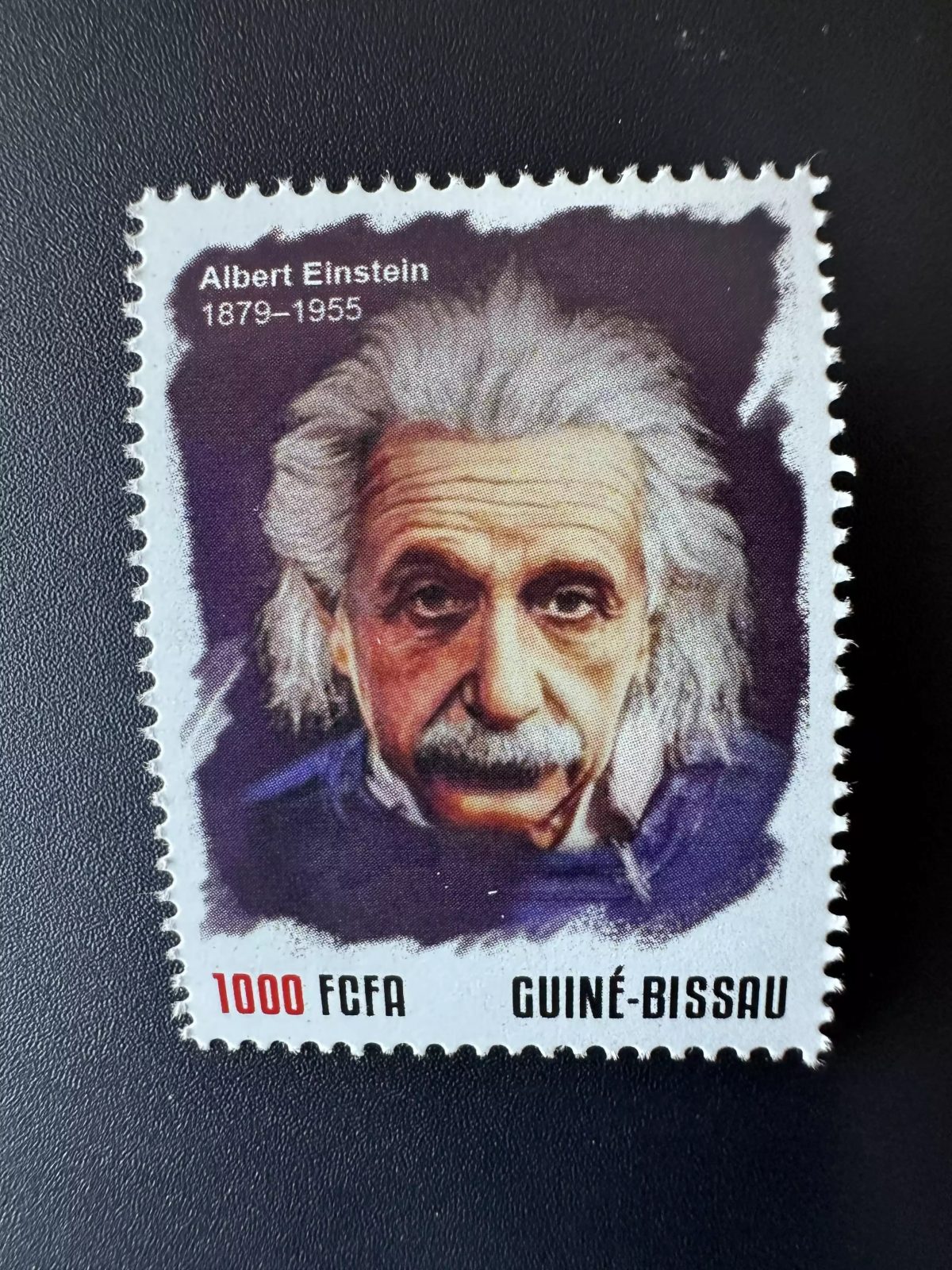 Guiné Guinea Bissau 2023 Mi. ? Personalized Albert Einstein stamp