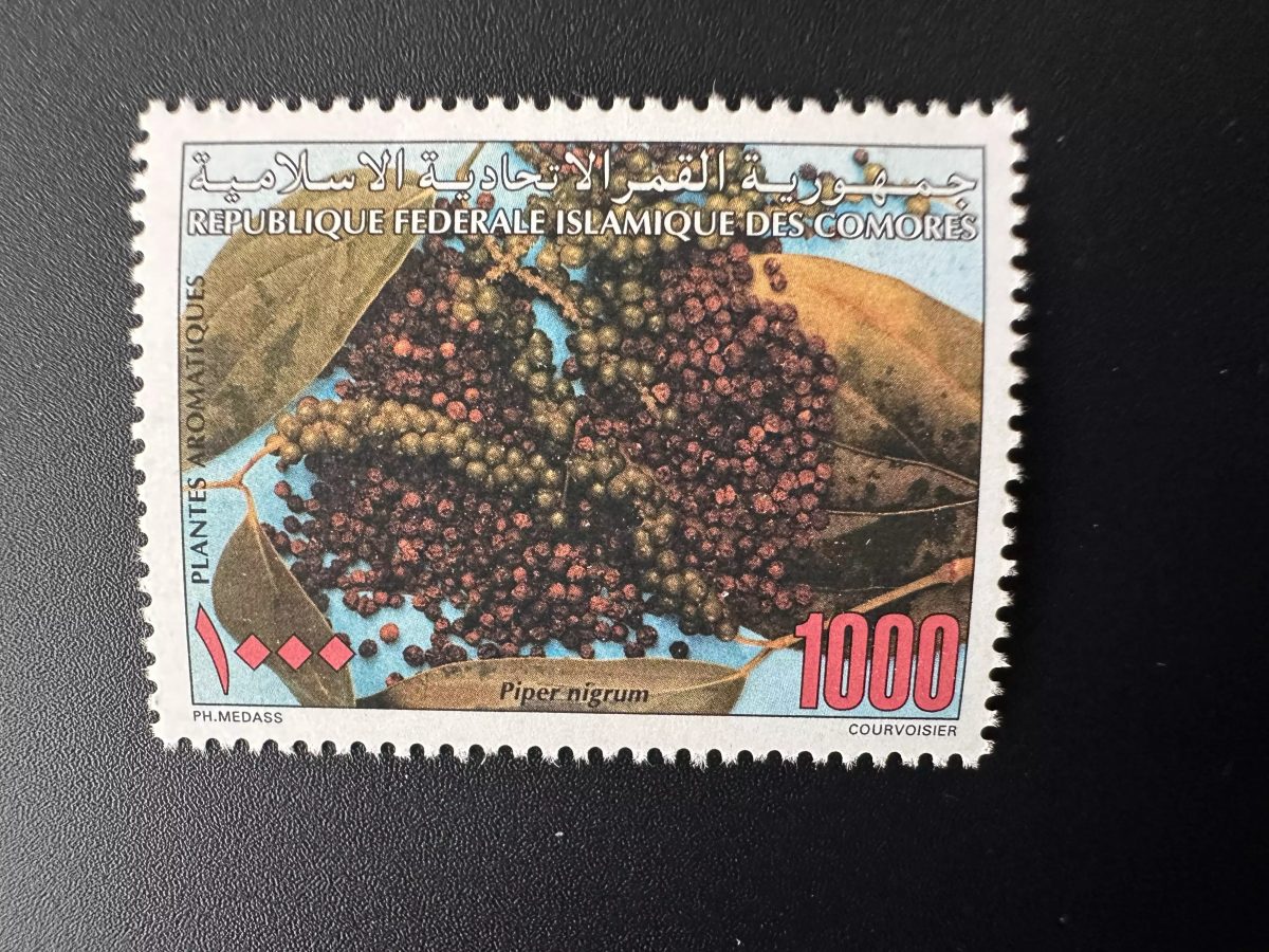 Comores Comoros Komoren 1997 Mi. 1161 Plantes aromatiques Piper nigrum