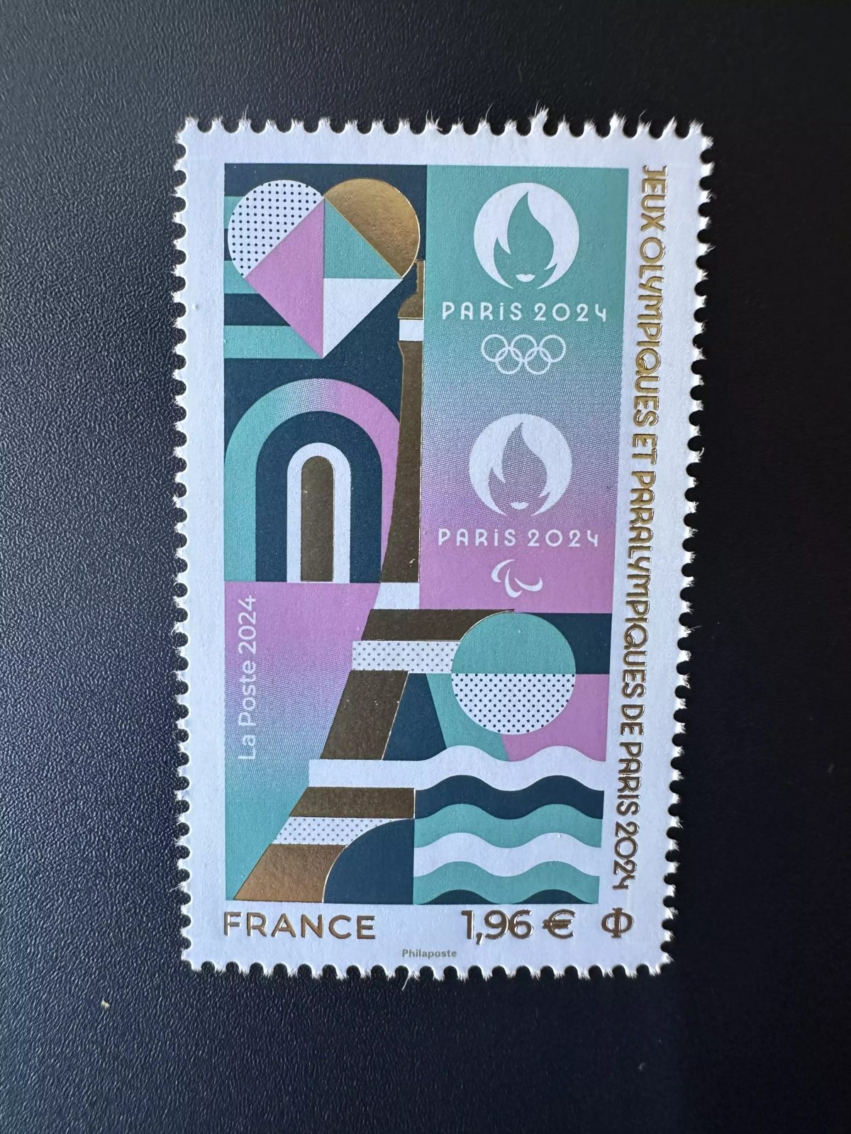 France 2024 YT 5767 Paris Olympic Games Olympia nine