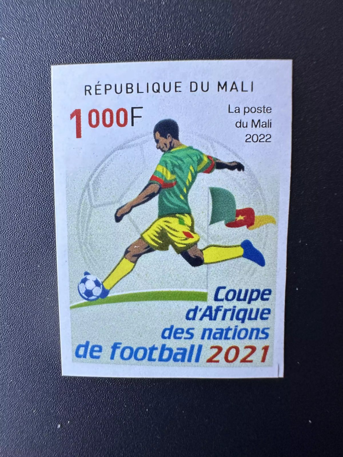Mali 2022 Mi. ? ND Coupe d'Afrique des Nations CAN Football Fußball Soccer 2021