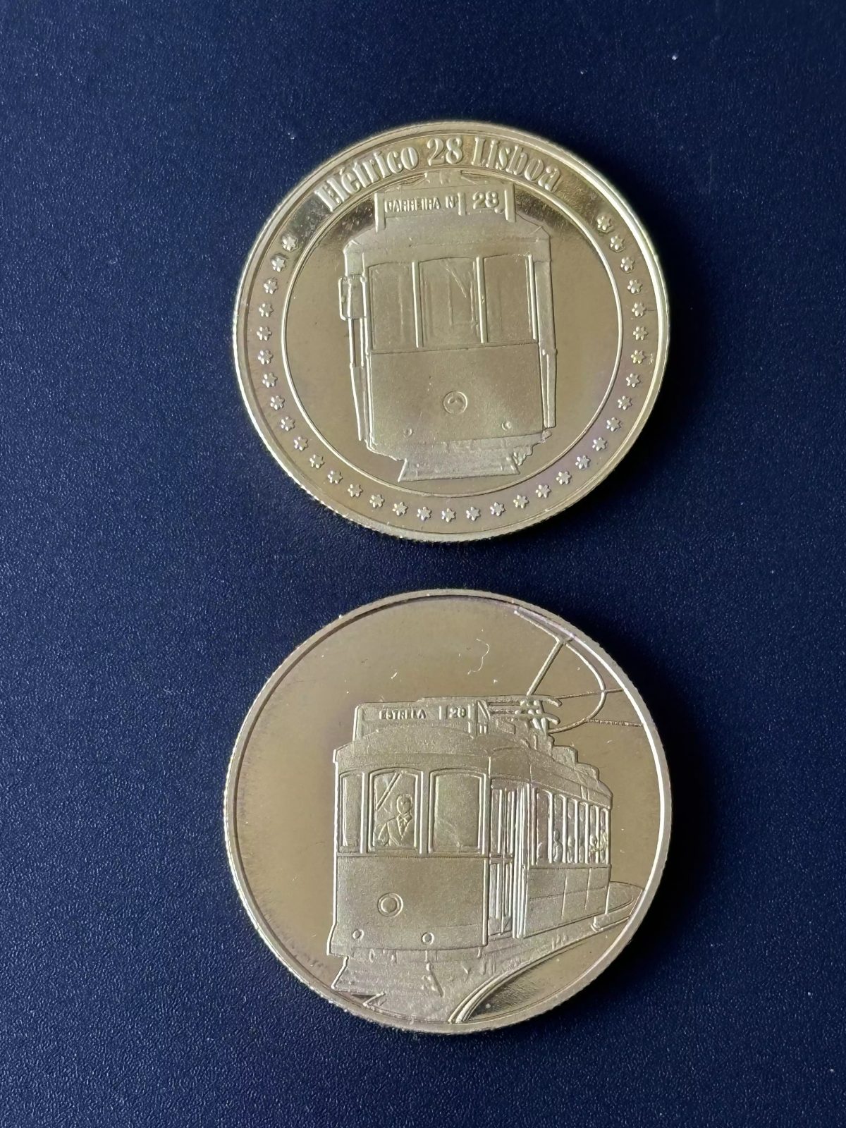 Souvenir Coin "Eletrico 28 Lisboa"